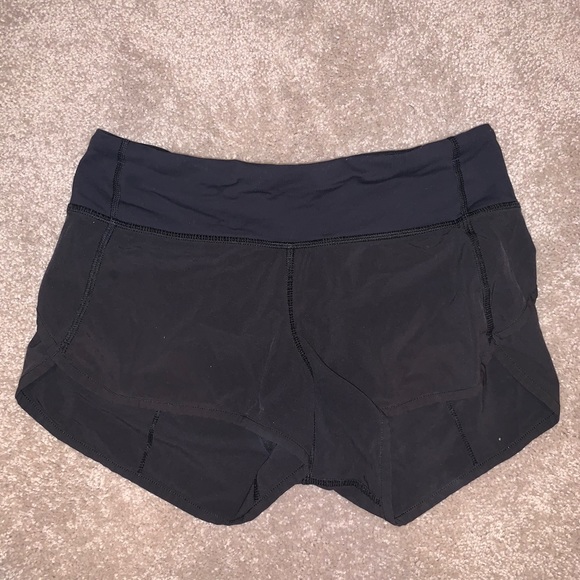 COPY - Lululemon Speed Up Short 2.5” Black - Picture 1 of 5